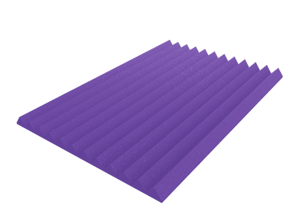 4 Inch Acoustic Foam Wedge Style Panels - 13 Color Options