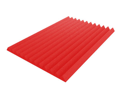 4 Inch Acoustic Foam Wedge Style Panels - 13 Color Options