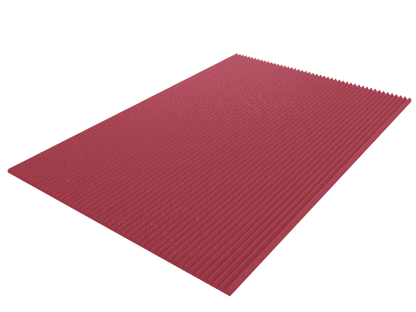1 Inch Acoustic Foam Wedge Style Panels - 13 Color Options