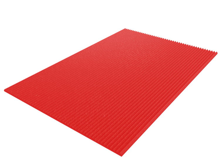 1 Inch Acoustic Foam Wedge Style Panels - 13 Color Options