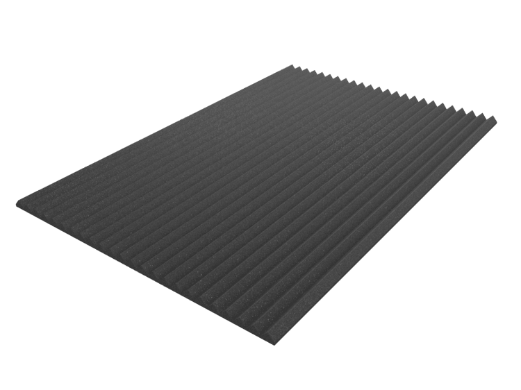 2 Inch Acoustic Foam Wedge Style Panels - 13 Color Options