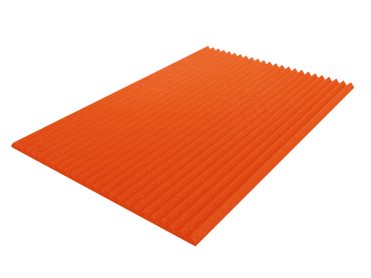 2 Inch Acoustic Foam Wedge Style Panels - 13 Color Options