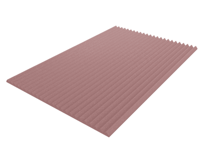 2 Inch Acoustic Foam Wedge Style Panels - 13 Color Options
