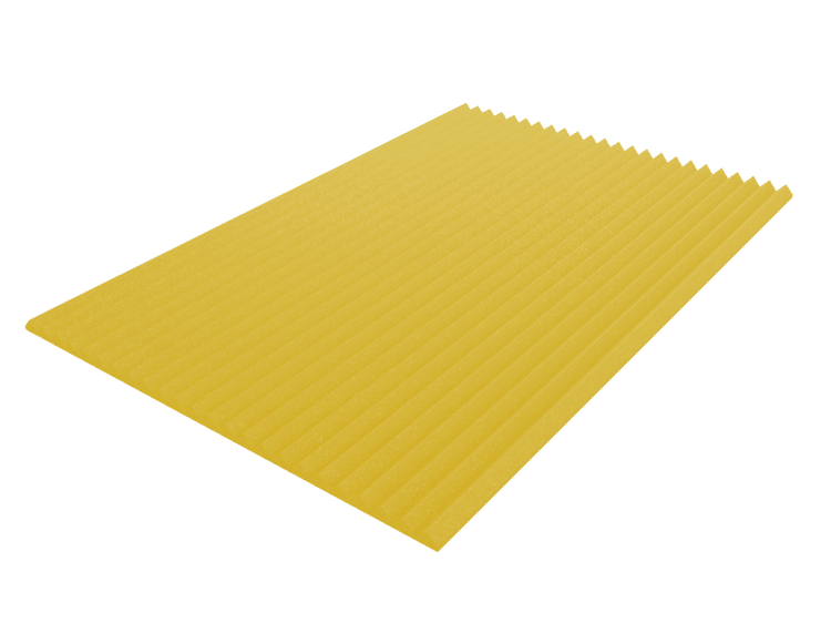 2 Inch Acoustic Foam Wedge Style Panels - 13 Color Options