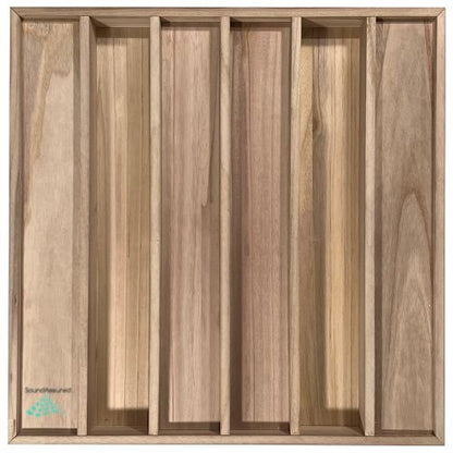 Paulownia Wood Acoustic Diffuser Panel | Sound Diffusion Panel