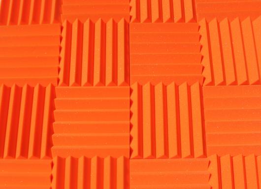 Easy Mount Acoustic Foam Kit - 12x12x2" Acoustic Foam Panels With Adhesive - Wedge Style - 4 Pack