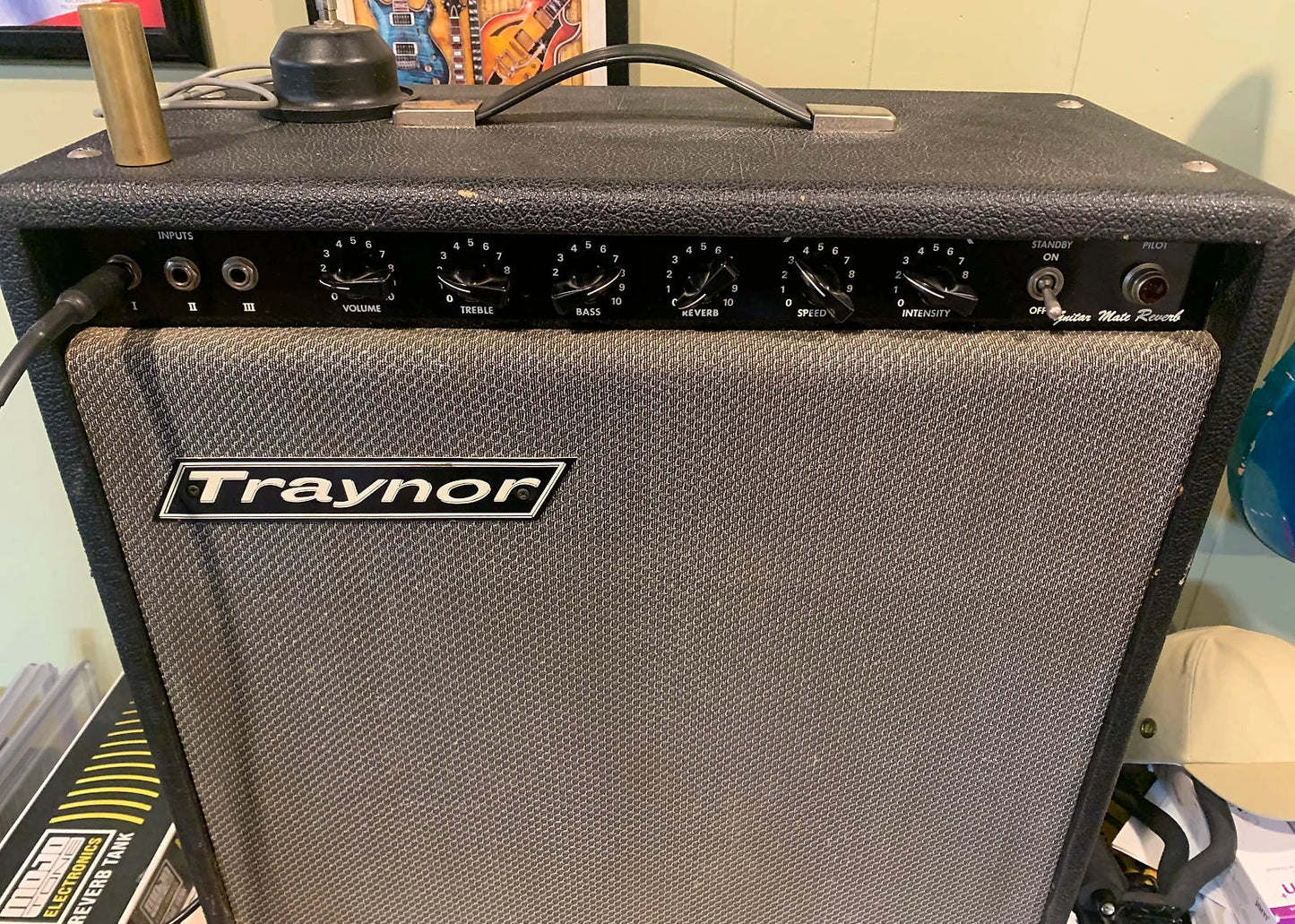 Custom padded cover for TRAYNOR YGM-3 Guitar Mate Reverb 1970 Combo Amp