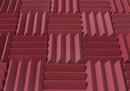 3 Inch Acoustic Foam Wedge Style Panels - 13 Color Options