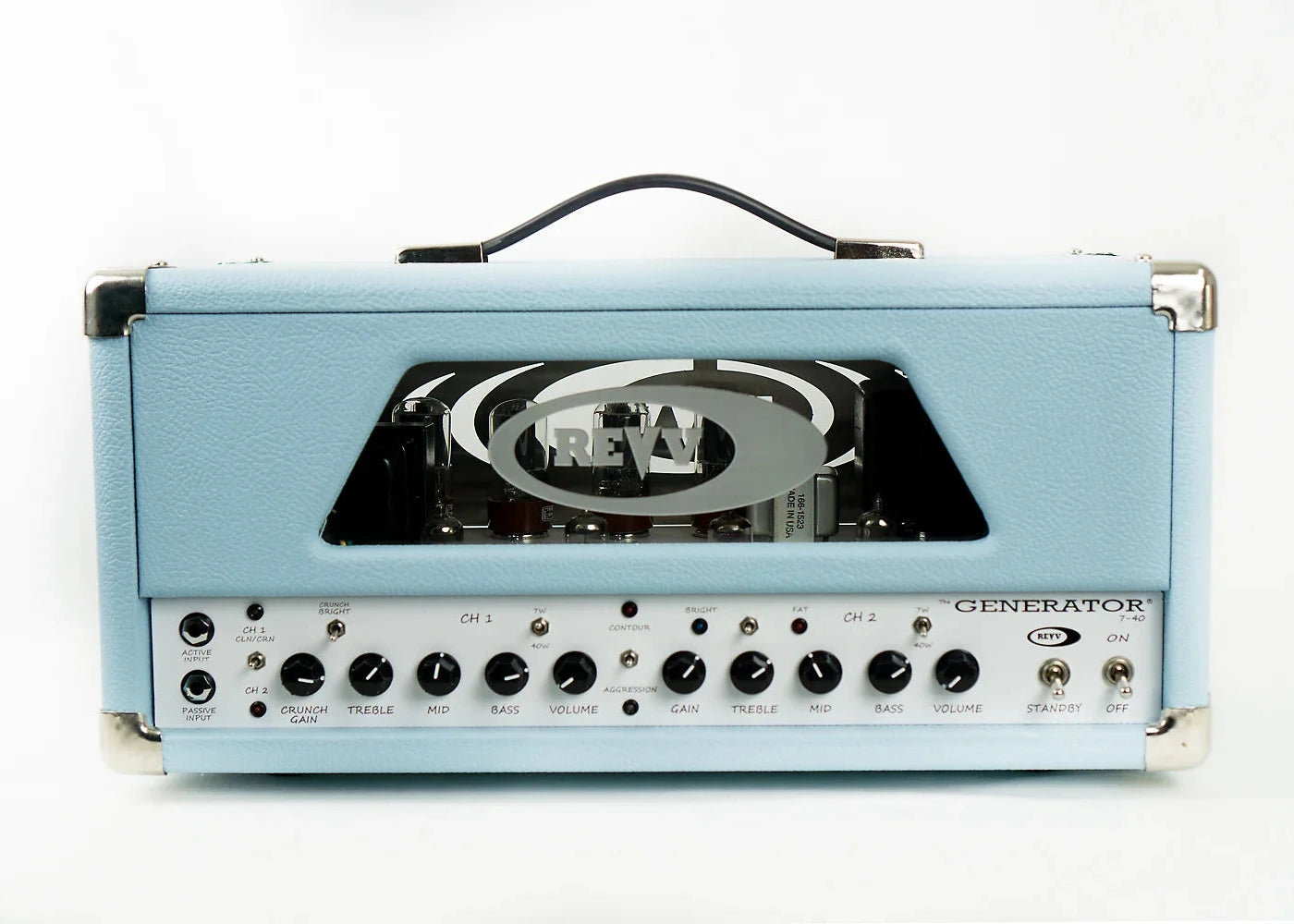 Custom padded cover for REVV Generator 7-40 Head Aamp 740