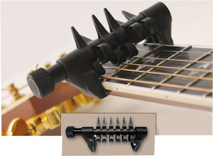 SpiderCapo Creative Tunings - Open Tuning Studio Grade Guitar Capo