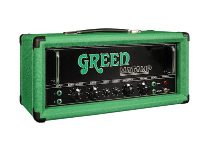 Custom padded cover for Green Matamp GT120MV Head Amp
