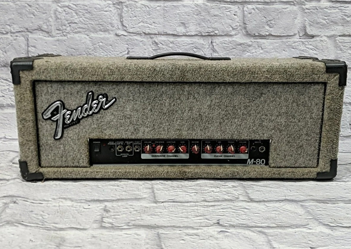 Custom padded cover for Fender M-80 Guitar Amp Head
