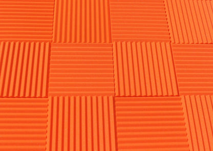 1 Inch Acoustic Foam Wedge Style Panels - 13 Color Options