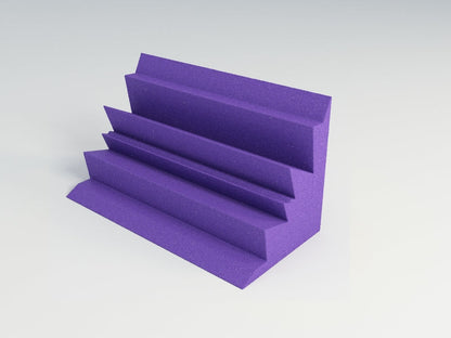 Acoustic Foam Bass Traps - 12x12x24 Inch - 13 Color Options