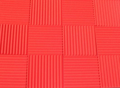 1 Inch Acoustic Foam Wedge Style Panels - 13 Color Options