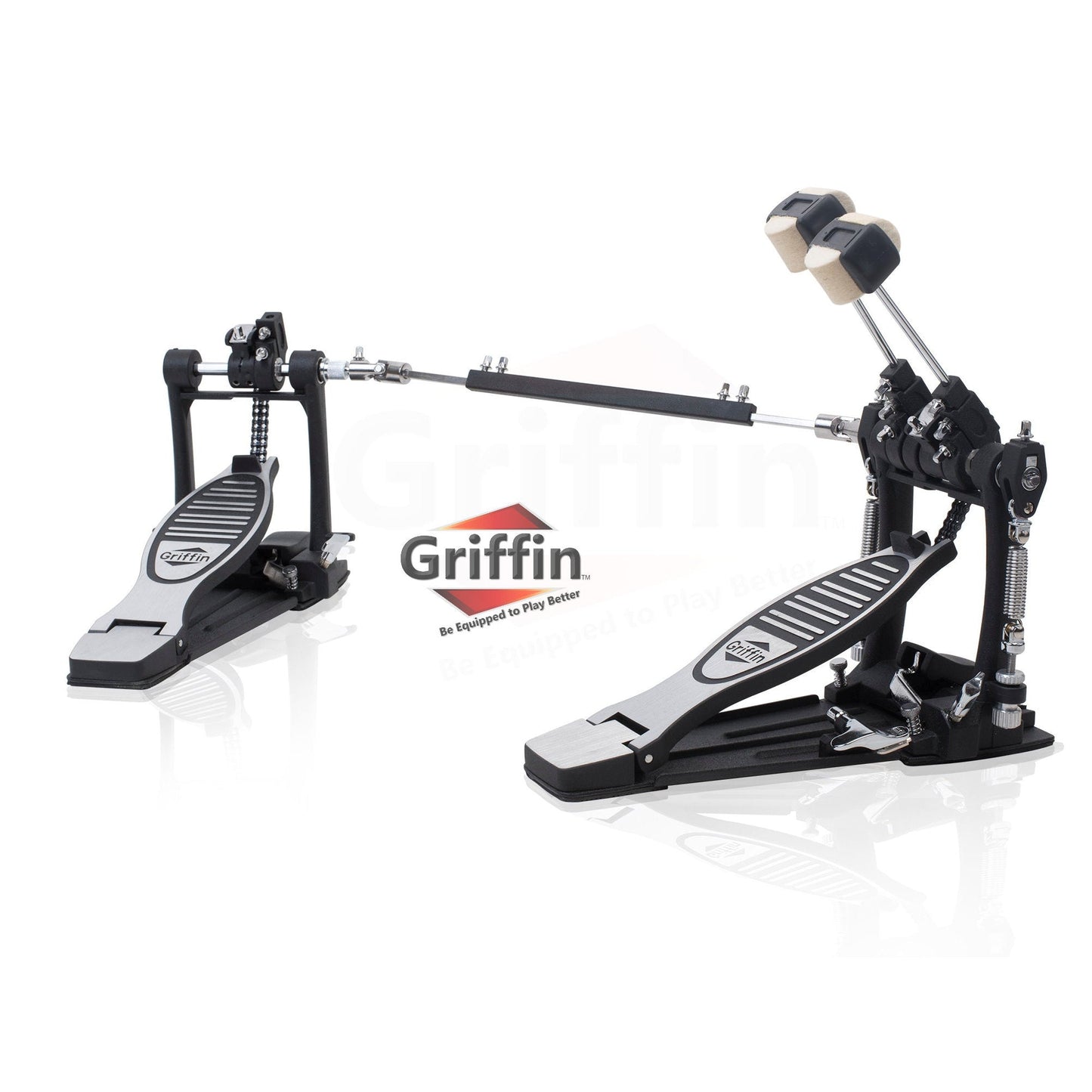 Double Kick Drum Pedal for Bass Drum by GRIFFIN