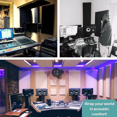 Acoustic Fabric - Ideal for DIY Panels - 100% Acoustically Transparent - Dual Layer