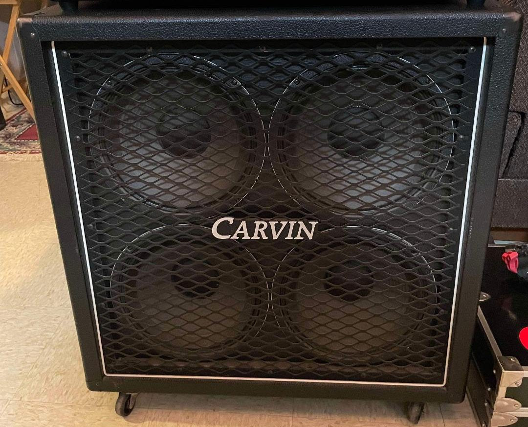 Custom padded cover for CARVIN 4x12 Straight Cab 4x12"