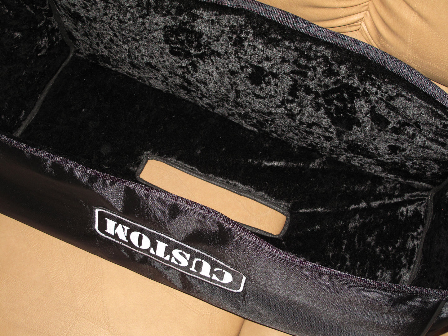 Custom padded cover for KUSTOM DOUBLE CROSS head amp