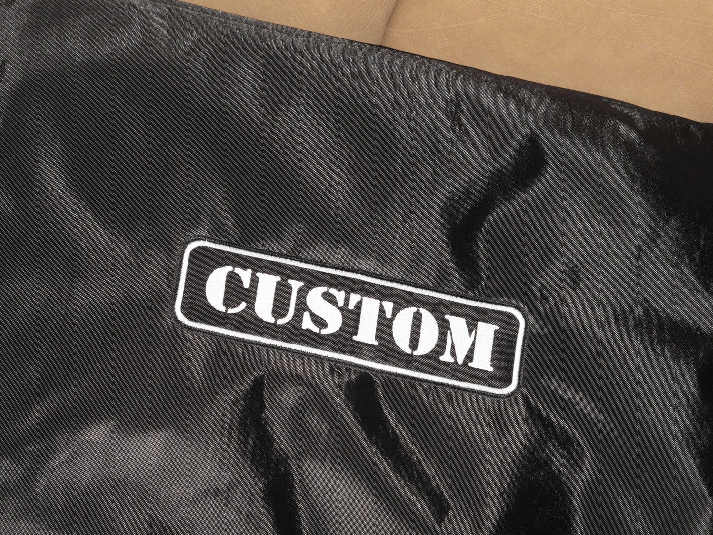 Custom handmade high quality padded cover for ENGL Sovereign 1x12" E365 combo amp embroidered logo black white