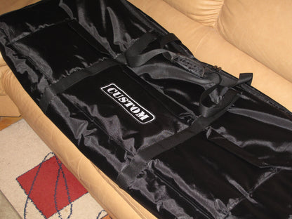 Kurzweil Forte SE 88 Key Custom Padded Keyboard and Synth Travel Bag Soft Case Inside Velvet Interior Heavy Duty Nylon Protection Slip Cover