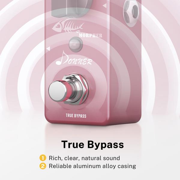 donner distortion pedal Donner Morpher Distortion Guitar Pedal 3 Mode High-Gain 80s Metal Effect True Bypass