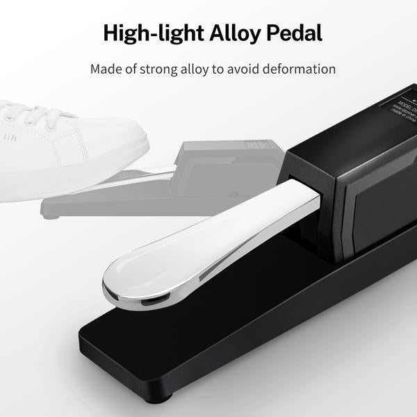 Universal Sustain Pedal with Polarity Switch for MIDI Keyboards, Digit – Custom Amp Covers