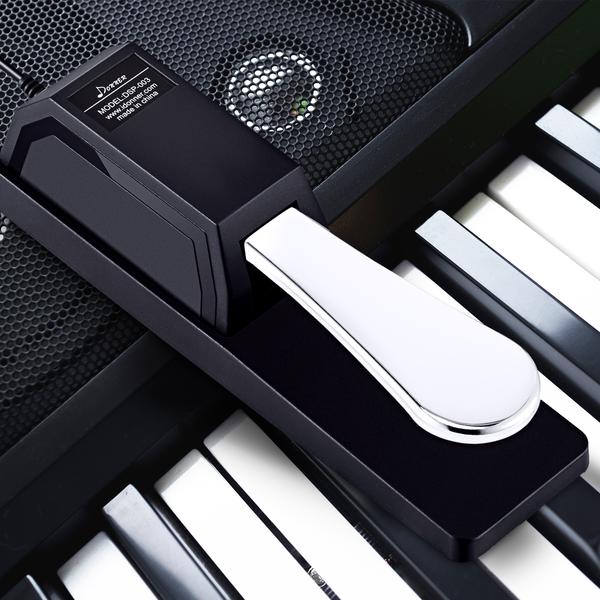 casio sustain pedal polarity Universal Sustain Pedal with Polarity Switch for MIDI Keyboards, Digital Pianos, Synth (1/4 Inch Jack) UK