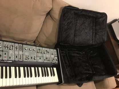 Custom dual-padded BAG soft-case for Roland System 100 Model 101 keyboard