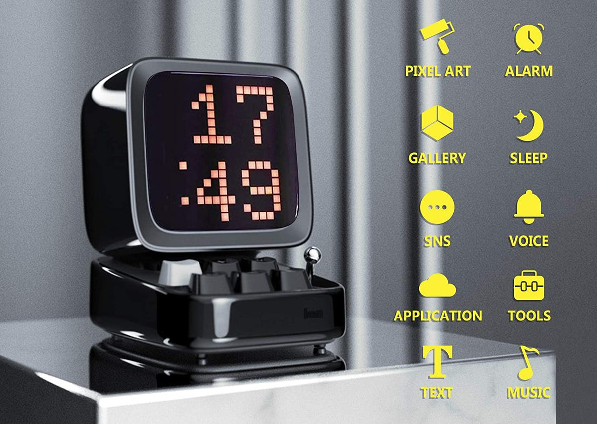 20% OFF - BLACK FRIDAY) Divoom Ditoo Smart Retro Pixel-Art Bluetooth P ...