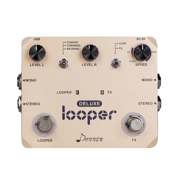 Deluxe LOOPER Guitar Effect Pedal Loop Station