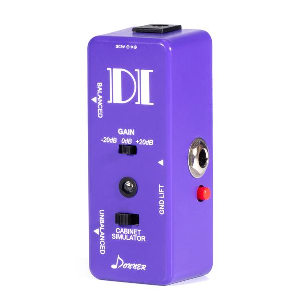 Active DI Box Micro Direct Box Pedal – Custom Amp Covers