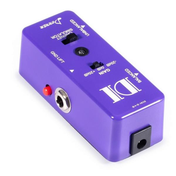 Active DI Box Micro Direct Box Pedal – Custom Amp Covers