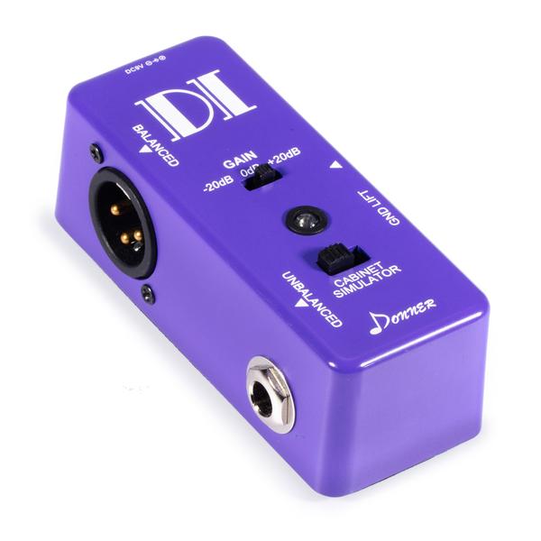 Active DI Box Micro Direct Box Pedal – Custom Amp Covers