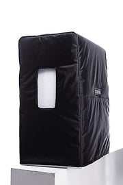 Custom padded cover for BOGNER 412 ST Straight cab 4x12" side view side handle opening 
