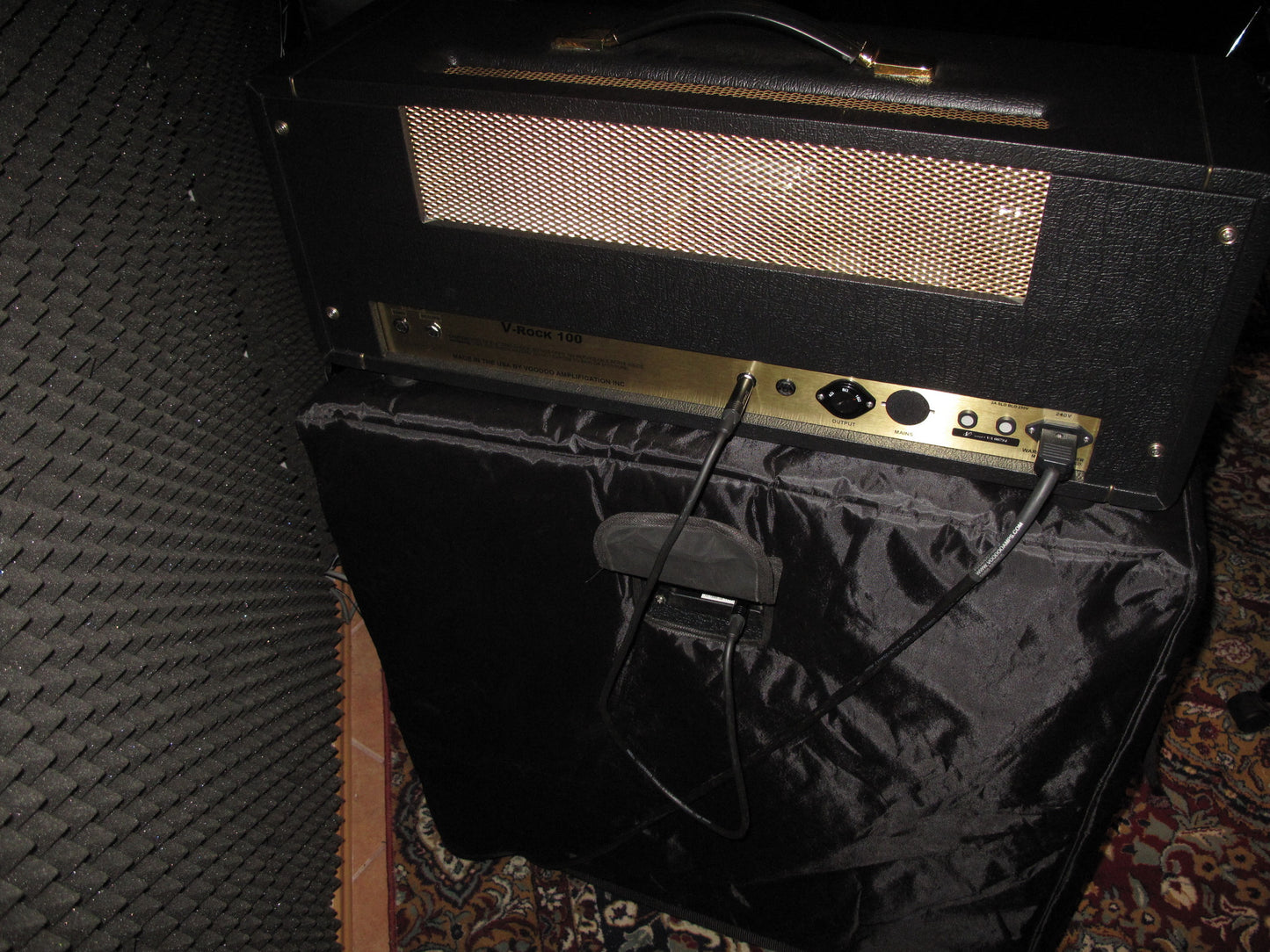 Custom padded cover w/zippers for BOGNER 412 SLH Helios 4x12" Slanted cab