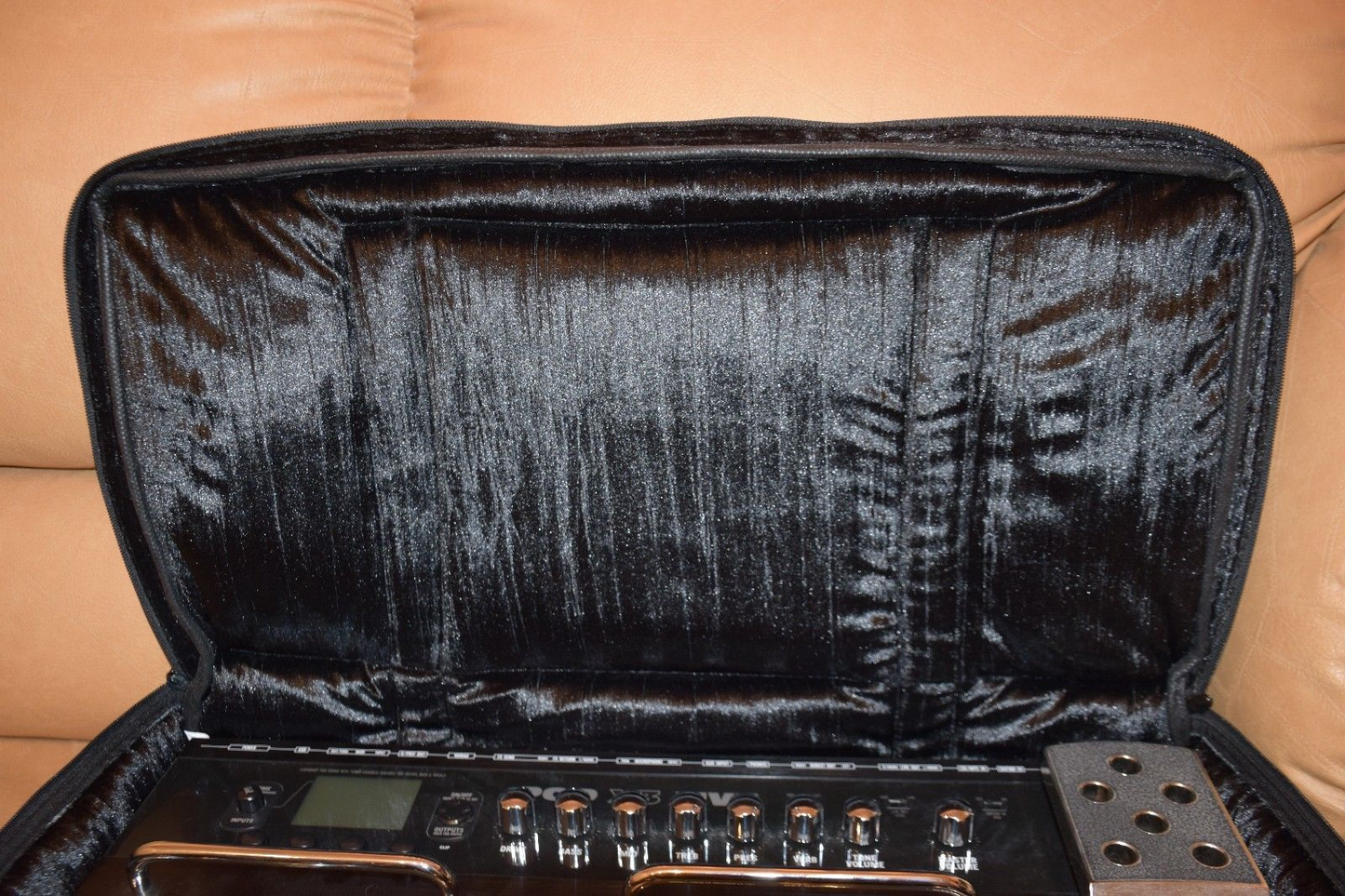 Custom padded travel bag soft case for LINE6 POD XT Live guitar processor