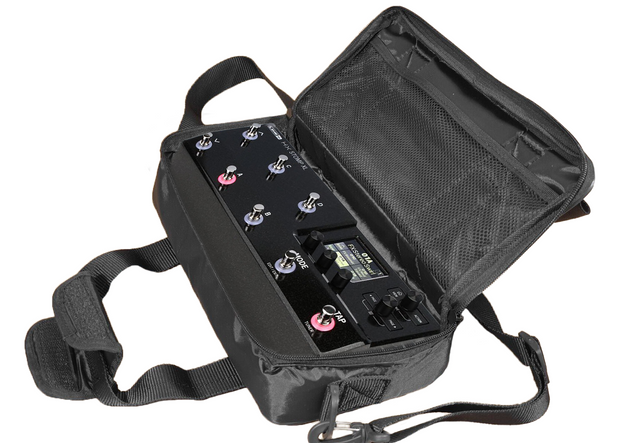 Custom dual-padded gig bag / soft carrying case for Line6 HX Stomp XL Floorboard Processor (13" x 5.1" x 3.1")