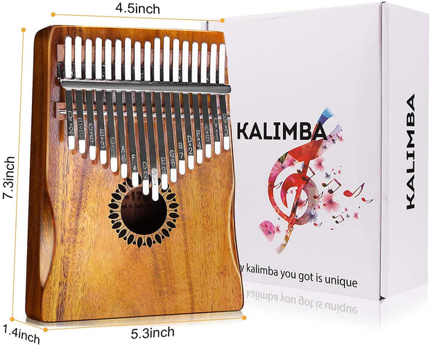 Premium 17 Key KALIMBA + Accessories (Thumb Piano)