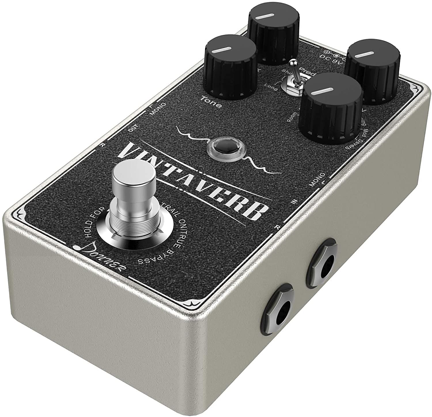 Vintaverb Reverb Guitar Pedal, Multi-type Reverb Pedal 7 World-Class R ...