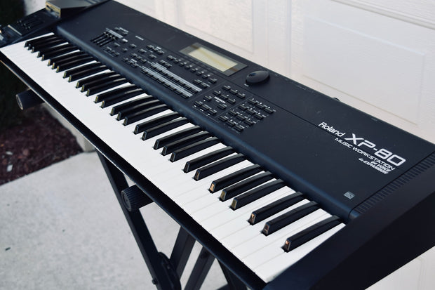 Custom padded cover for Roland XP-80 keyboard
