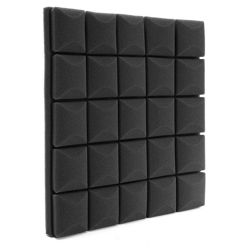 4 Pcs 500 x 500 x 50 mm Soundproof Acoustic Foam Panels
