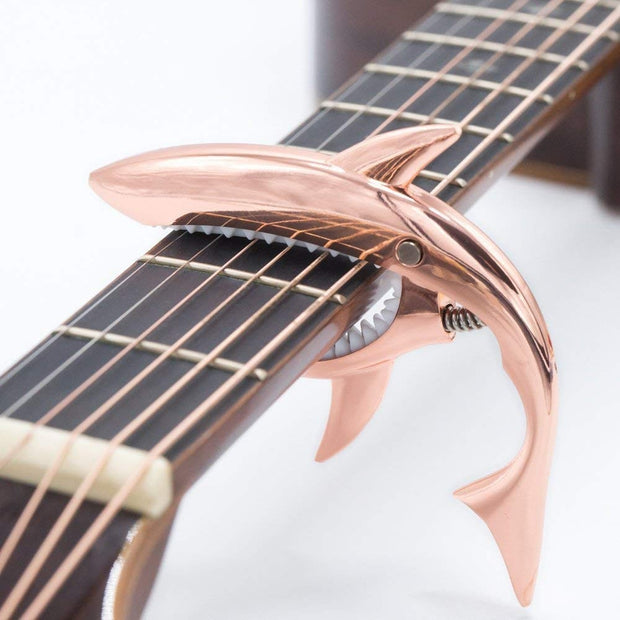 Shark-bite Design Guitar Capo – Custom Amp Covers