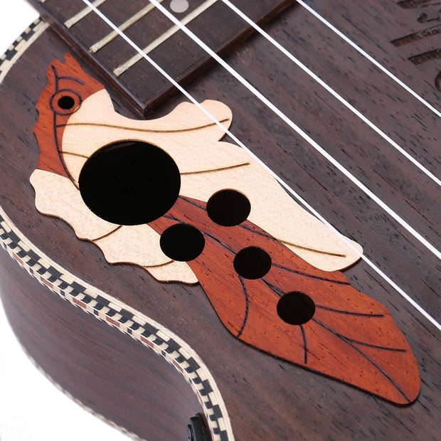 21" Ukulele With Built-in EQ Pickup