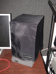Custom non-padded cover (pair) w/ rear cut for GENELEC 1031 A