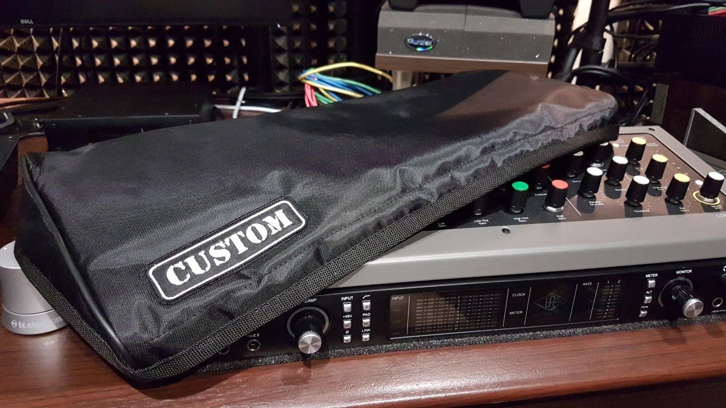 Custom padded cover for Softube Console 1 (Mk1 / Mk2) w/ rear-cut for the cable