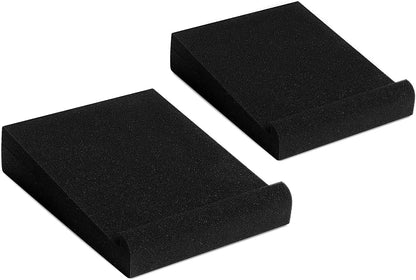 Pair of 2 High Density Dampening Acoustic Studio Monitor Isolation Pads